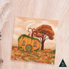 Pumpkin Cottage Mini Print