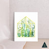 The Yellow Greenhouse Canvas Print
