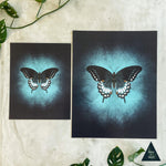 Butterfly Glow Art Print